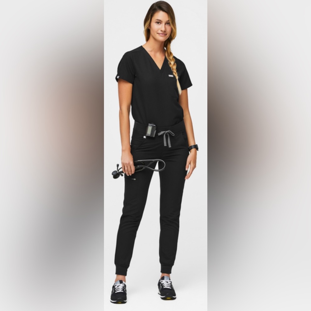 Figs Zamora Jogger Scrub Pants Black XS